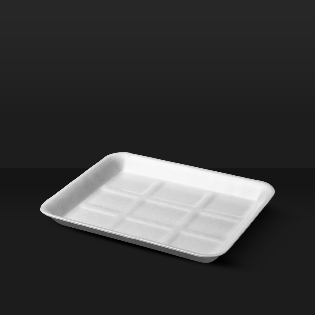 Rectangular foam plate