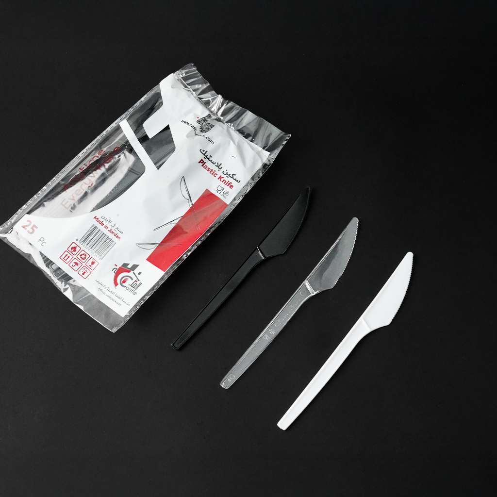 Plastic knife ( castle )