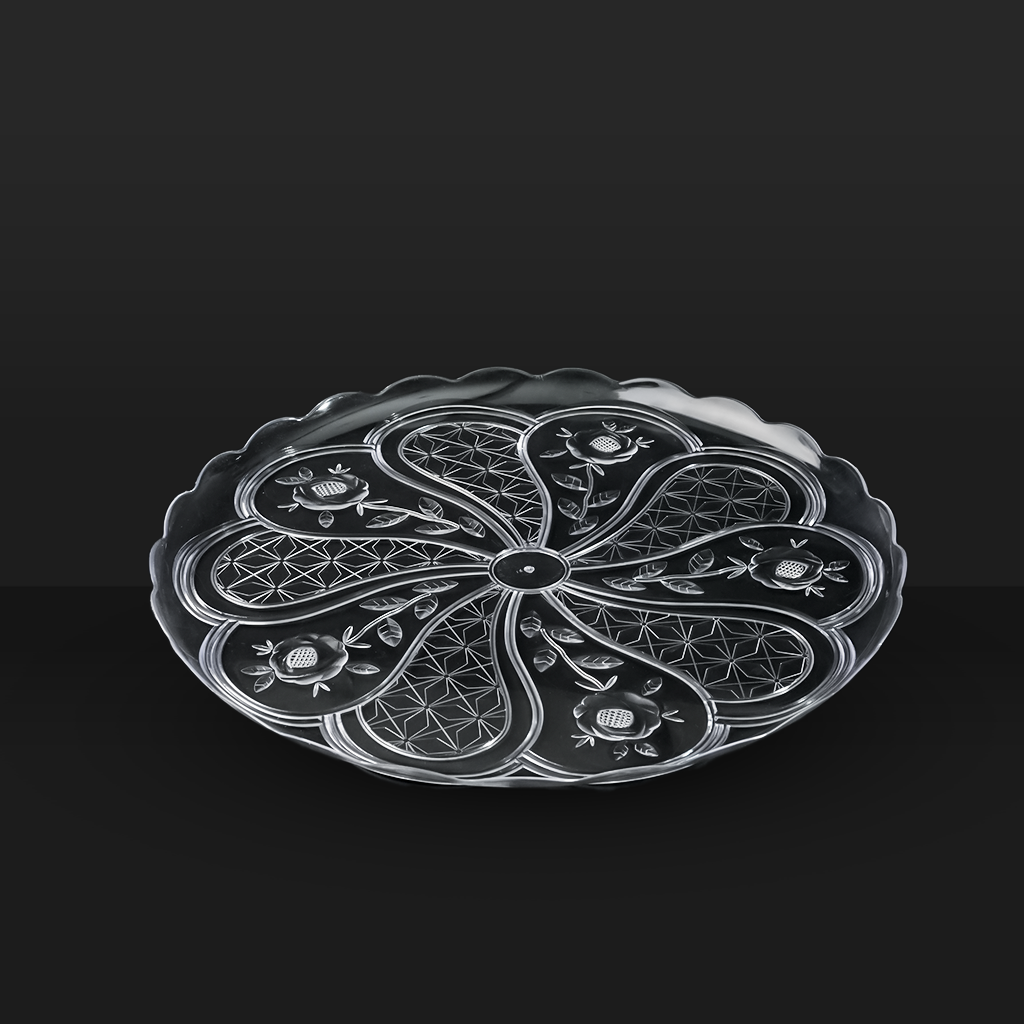 Crystal dish